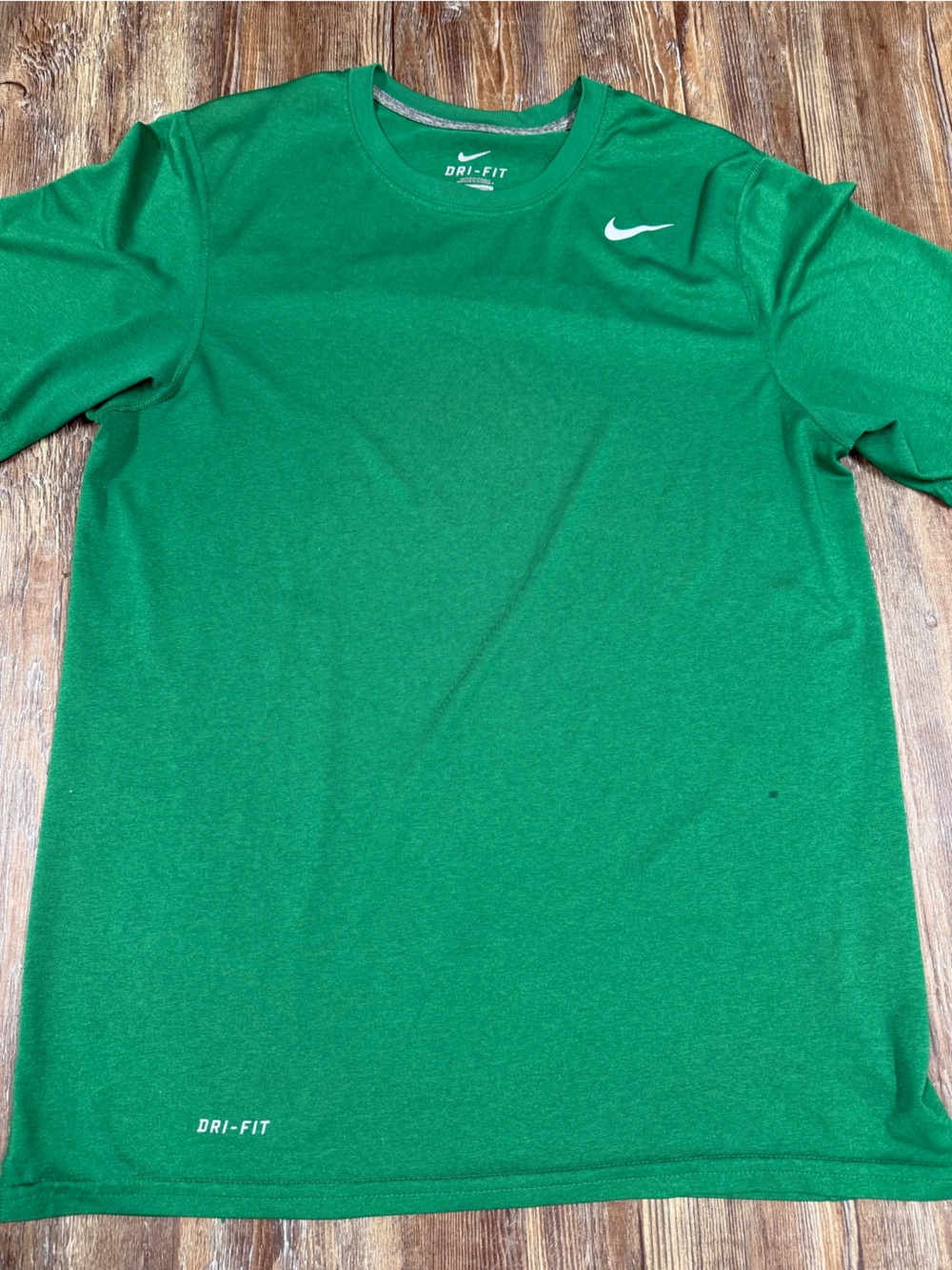 Nike Dri-Fit green short sleeve tee